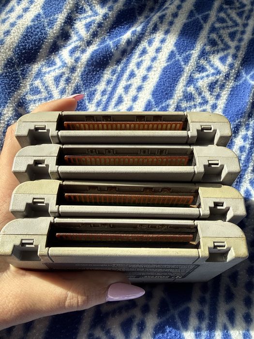 Nintendo 64 + 2 comandos + 4 jogos