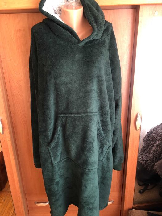 Меховушка дуже довга, плюшева, халат, плаття, худи, 3-5XL. слип