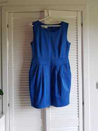 Sukienka chabrowa niebieska M