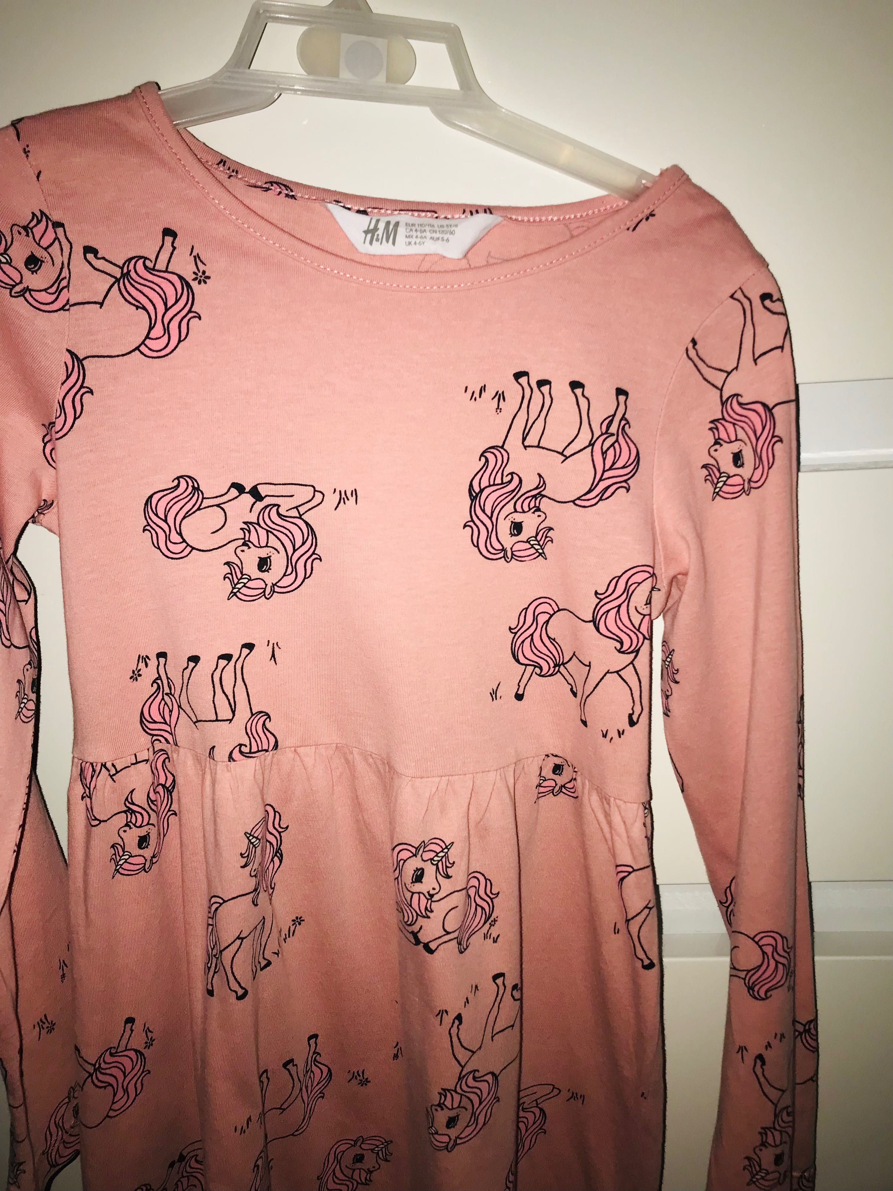 Sukienka unicorn H&M