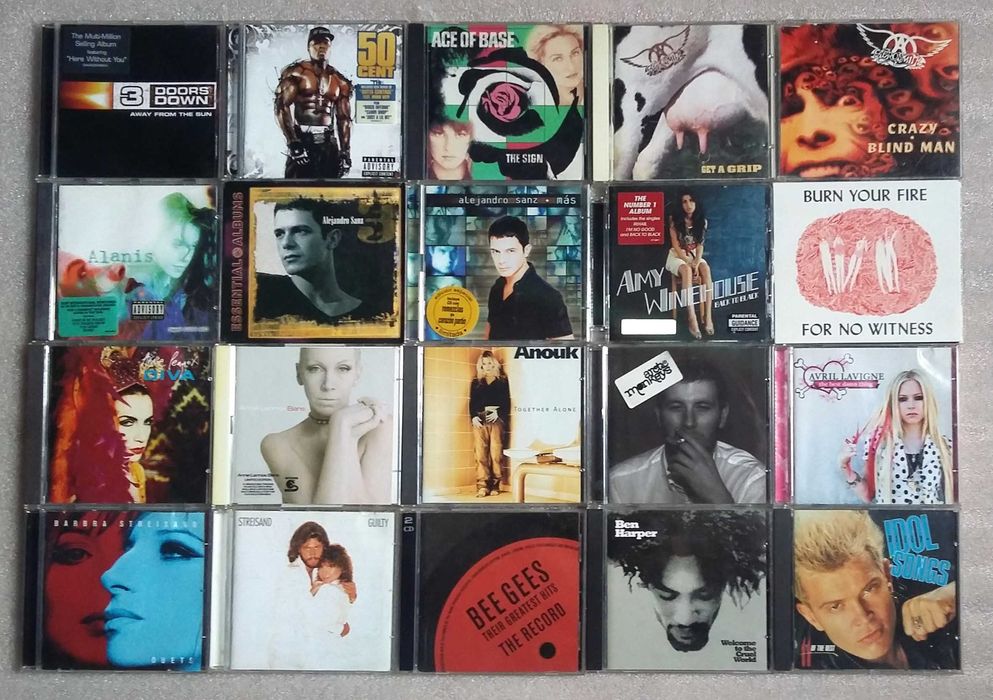 Vários CDs de Musica  de  A a P