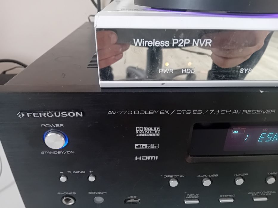 Model: Ferguson AV-770.
Typ: Amplituner 7.1-kanałowy.