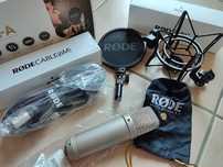 RØDE NT1-A + statyw, pop-filtr – PRAWIE NOWY