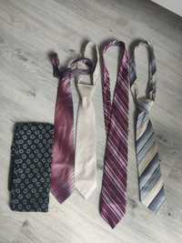 Krawaty zestaw plus szalik