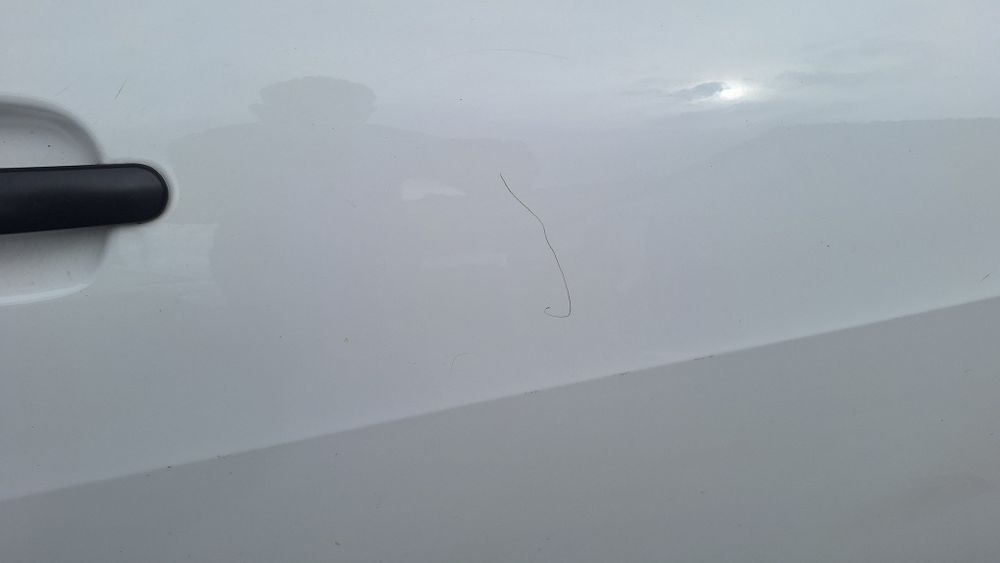 Drzwi prawe Seat Ibiza 4 6J kolor LB9A biały 3D