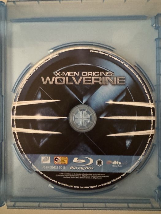 X-Men Origins: Wolverine Bluray & DVD