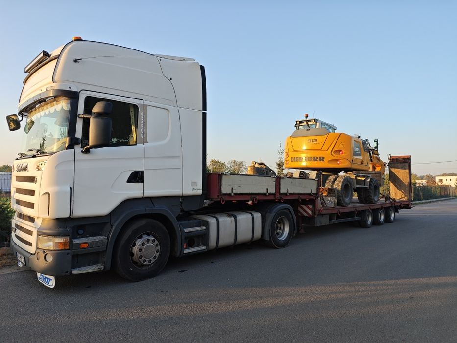 Autolaweta autoholowanie autopomoc drogowa niskopodwozie transport 25t