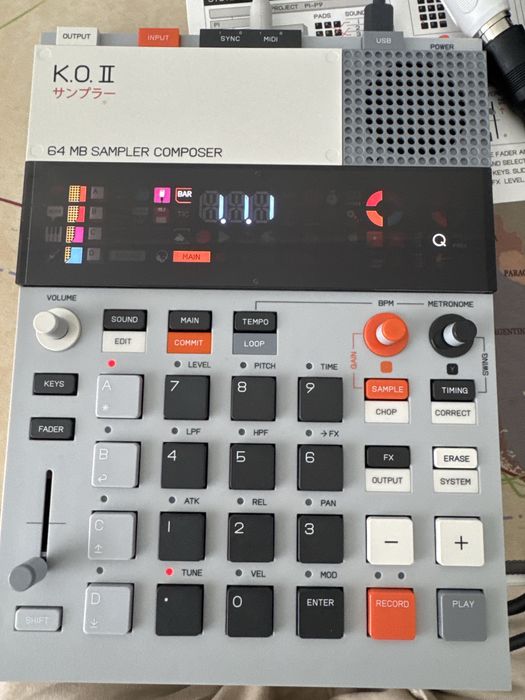 Sampler TEENAGE ENGINEERING EP-133 KO2 + Original case