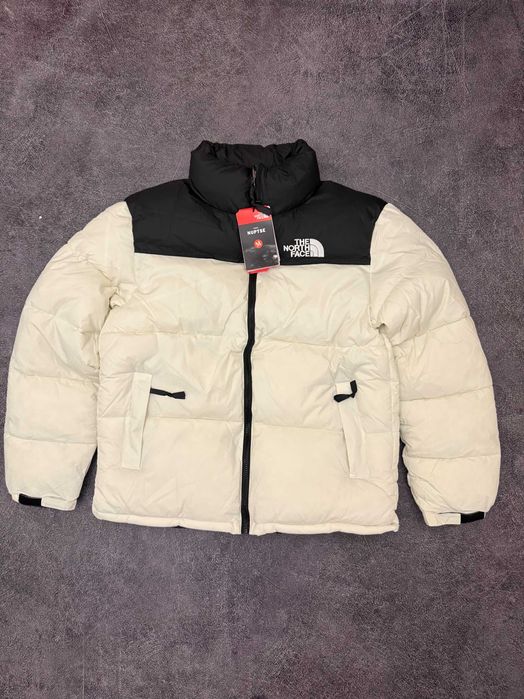 The North Face Puffer Jacket біла куртка пуховик норт фейс