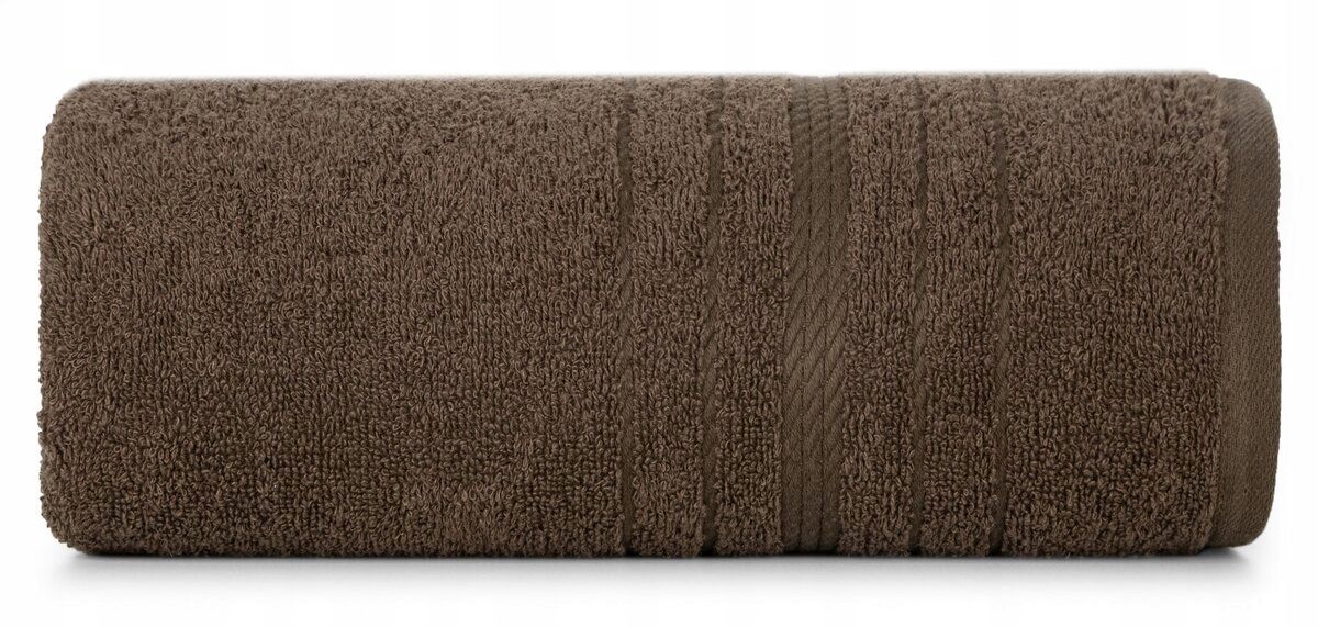 Ręcznik Elma 70x140 brązowy frotte 450g/m2