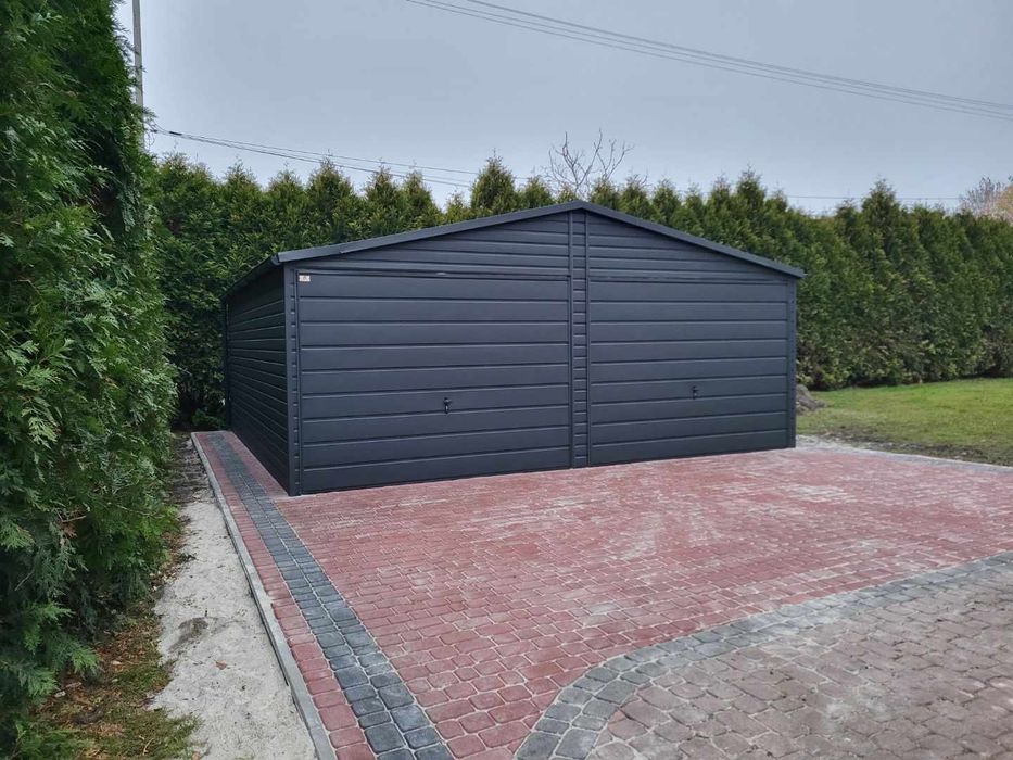 Garaż blaszany,Hala,Magazyn 6x5.80/6x6,6x7,7x6,7x7,9x6-Producent!