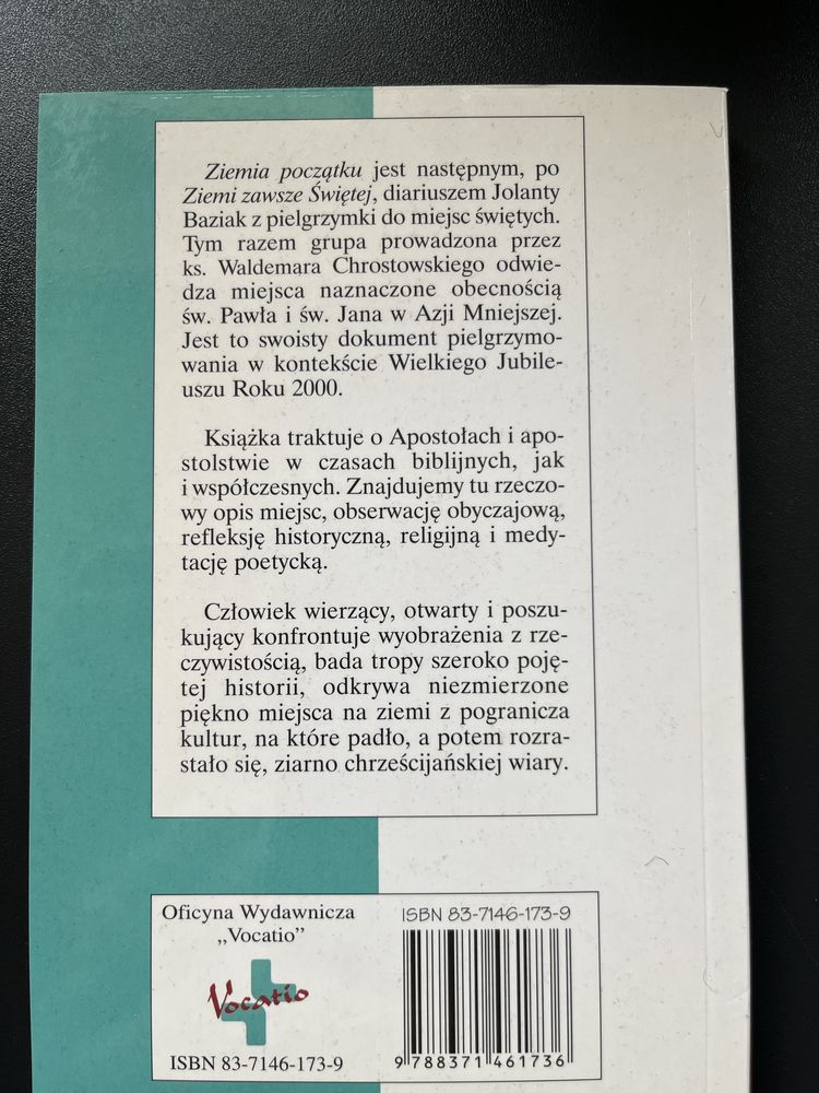 Ziemia początku - J. Baziak