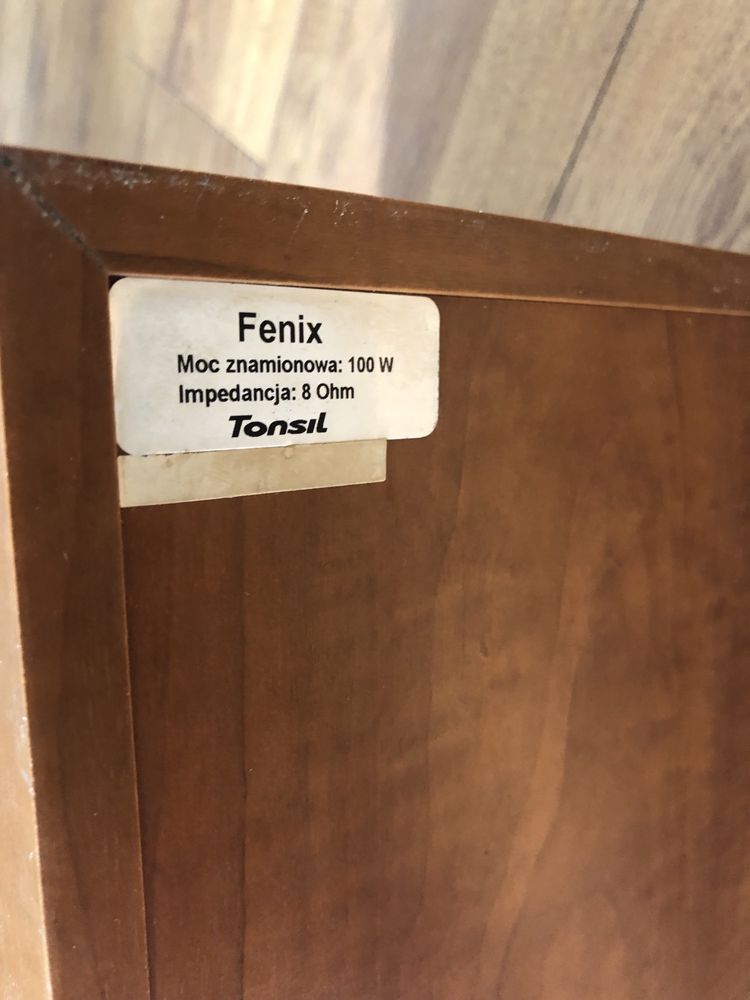 Para kolumn glosnikowych  Tonsil Fenix 8 Ohm  100 Wat