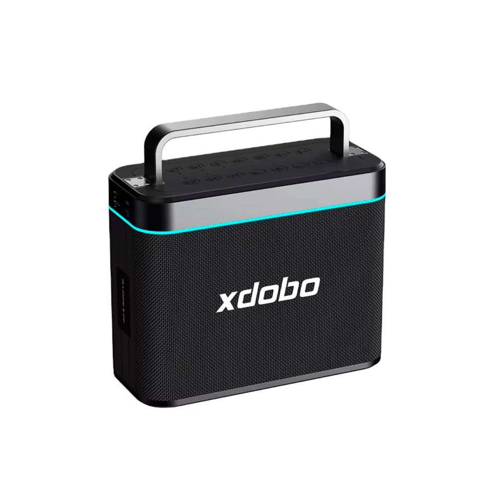 Портативна акустика колонка Xdobo Truth 200W BT5.3 +2 мікрофона