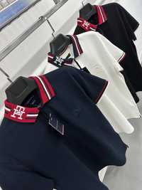 Чоловіче поло Tommy Hilfiger, синє, чорне, біле