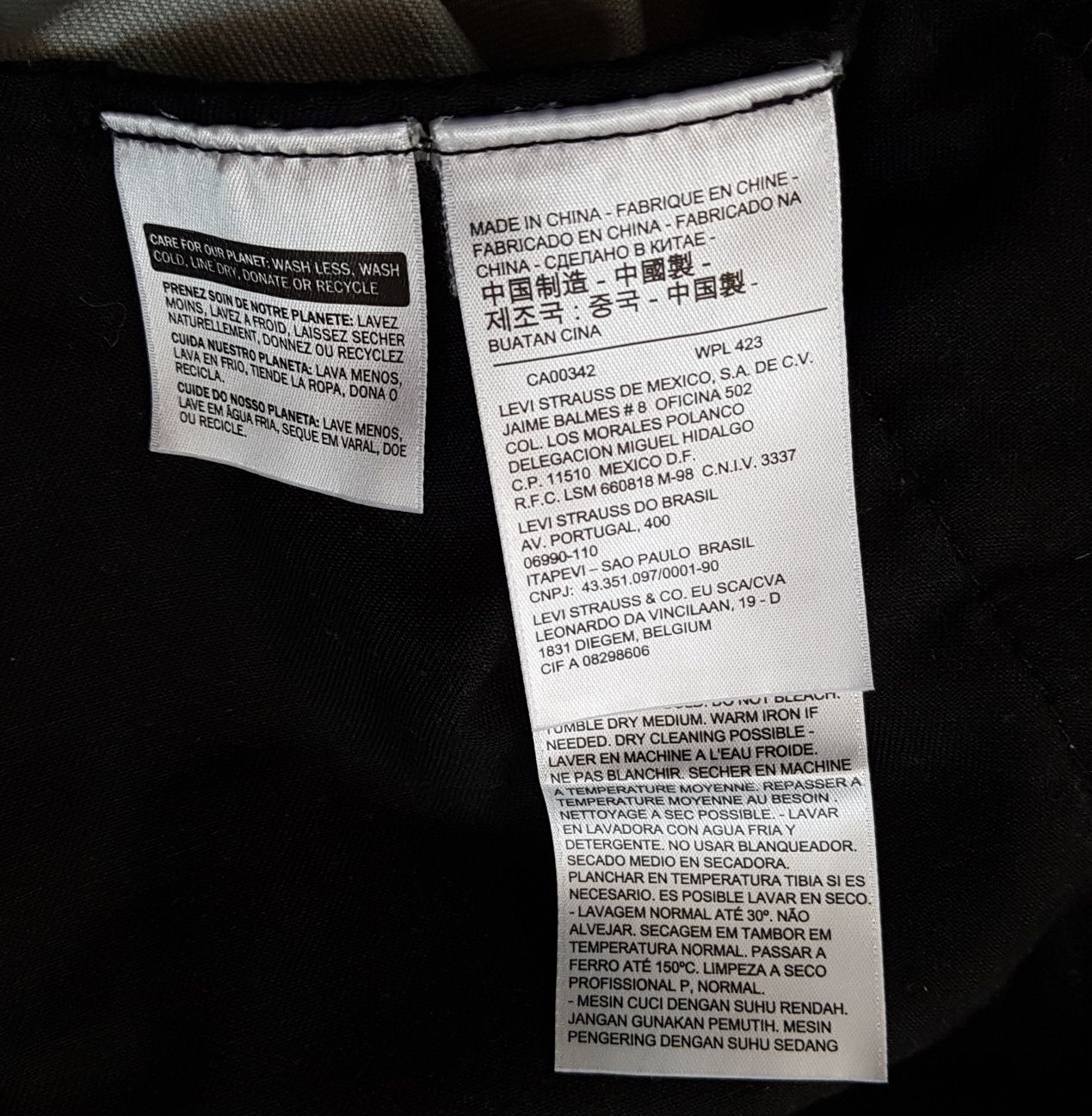 Levi's line 8 trucker jacket джинсовая куртка джинсовка оригинал S
