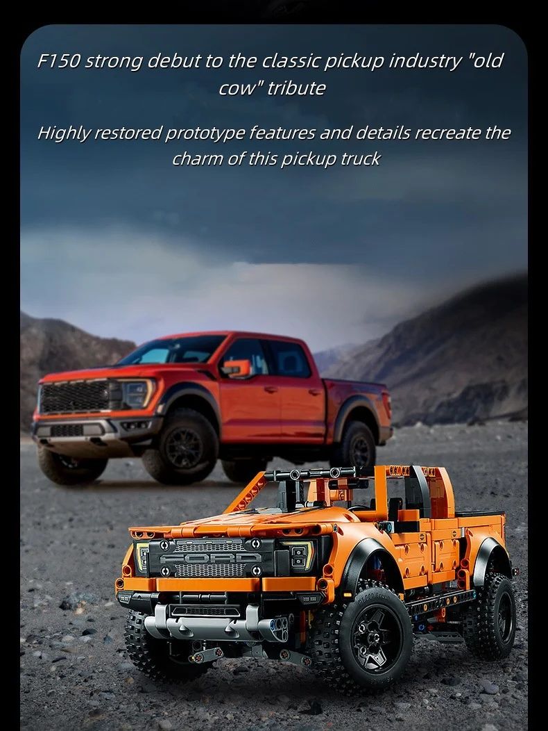 Конструктор lego 1в1 Тechnic Ford F-150 Raptor 1379 дет