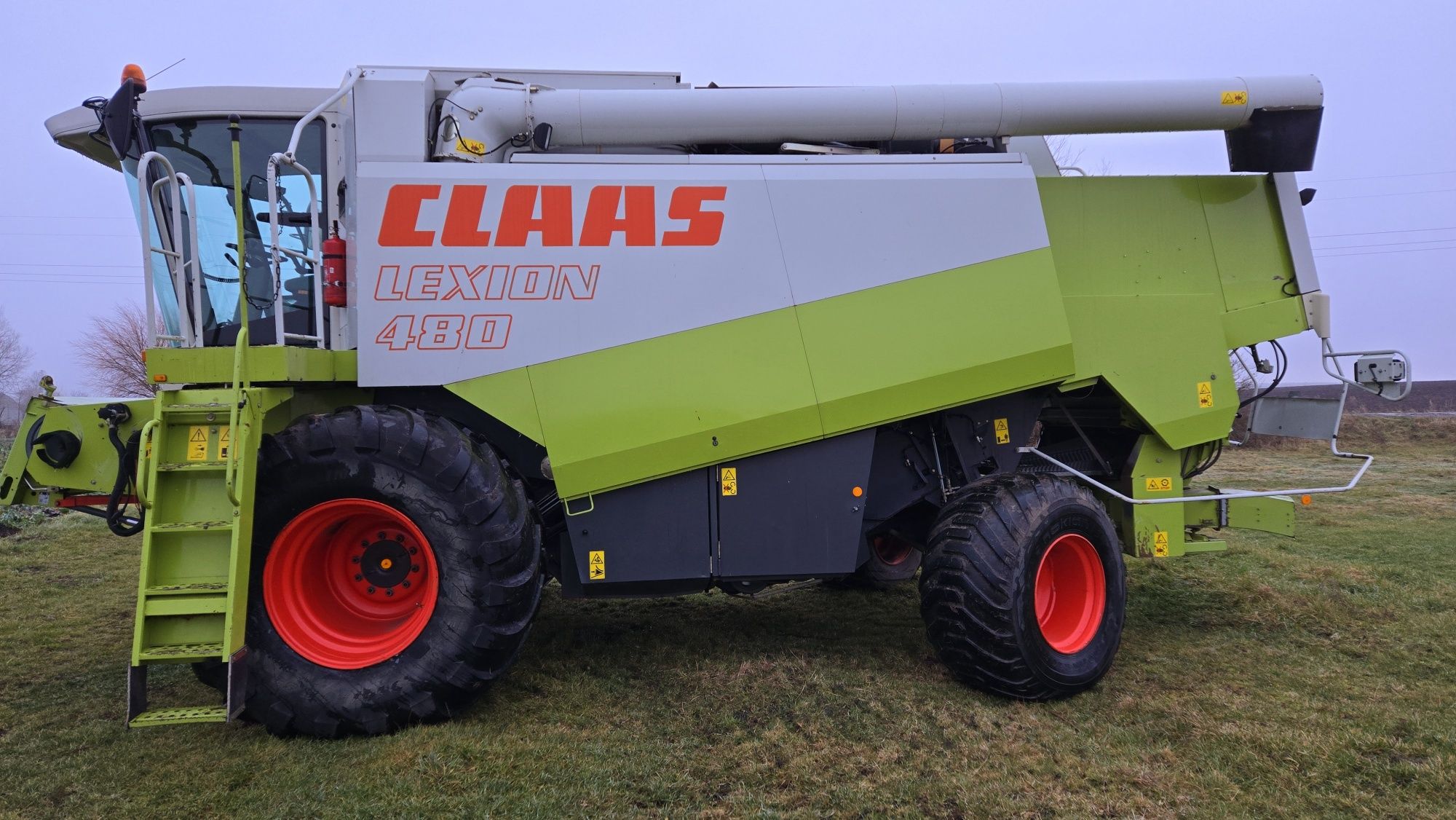 Комбайн class lexion 480 клас лексикон свіжопривезений