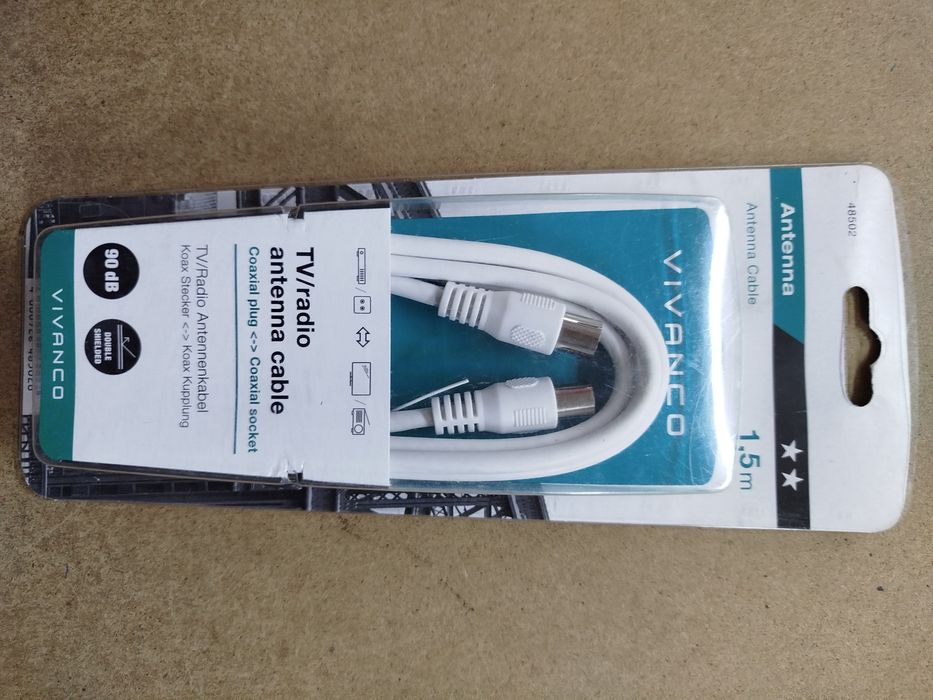 Kabel antenowy coaxial 1.5 M