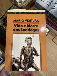livro MÁRIO VENTURA - VIDA E MORTE DOS SANTIAGOS