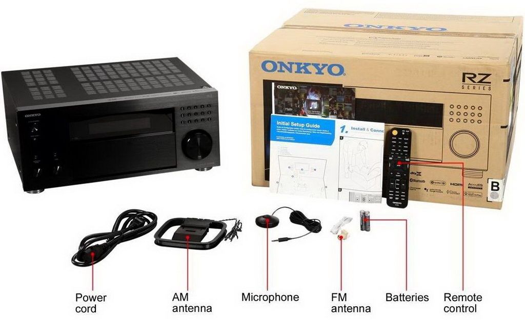 AV-ресивер 9.2 Onkyo TX-RZ50(весь модельний ряд Onkyo)