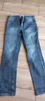 Spodnie jeansowe chłopięce 146