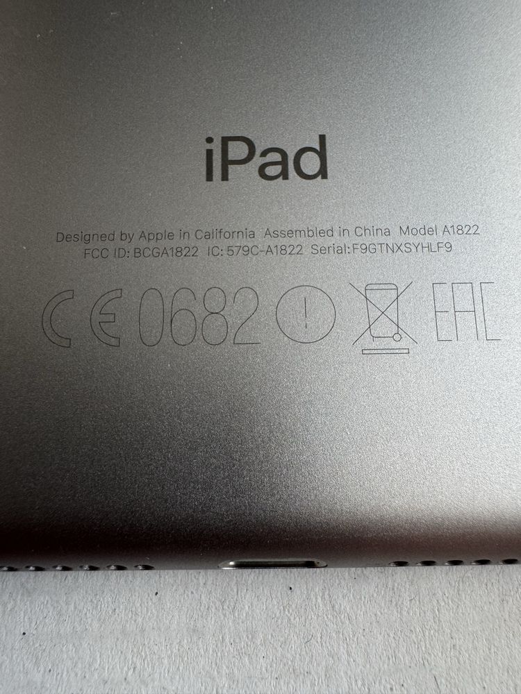 Айпад Ipad 5 32 gb 100% A1822