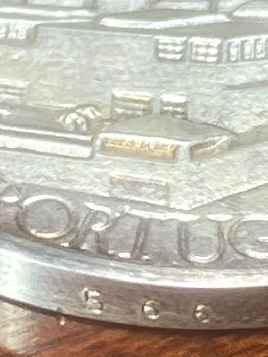 Medalha Presidência da Europa 1992 Prata de Lei Contrastada 925