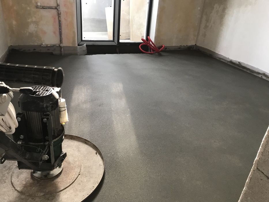 Стяжка пола , стяжка підлоги , напівсуха стяжка , за 1 день