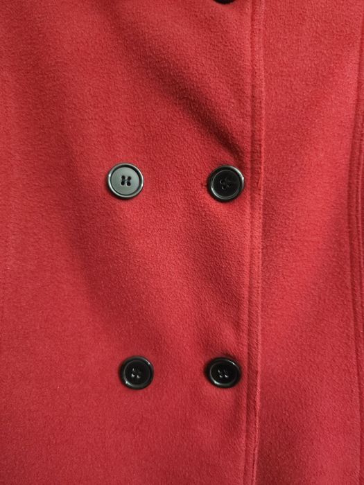 Casaco de Senhora 3 quartos vermelho escuro da In Extenso