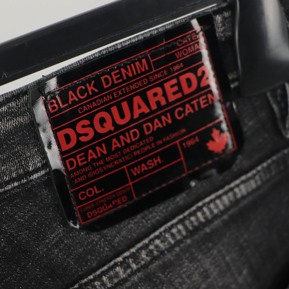 Чоловічі Джинси Dsquared2 Black Denim