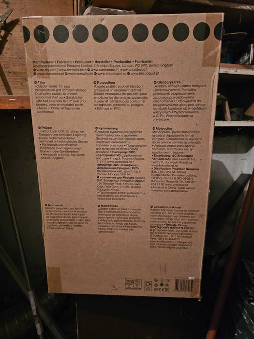 Glebogryzarka elektryczna nowa sprzedam