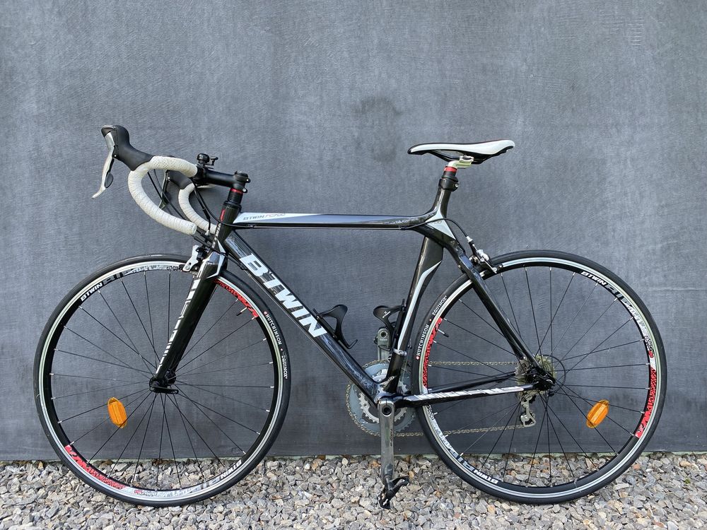 Btwin FC700 nówka carbon 53cm szosa przelaj endurance fitness