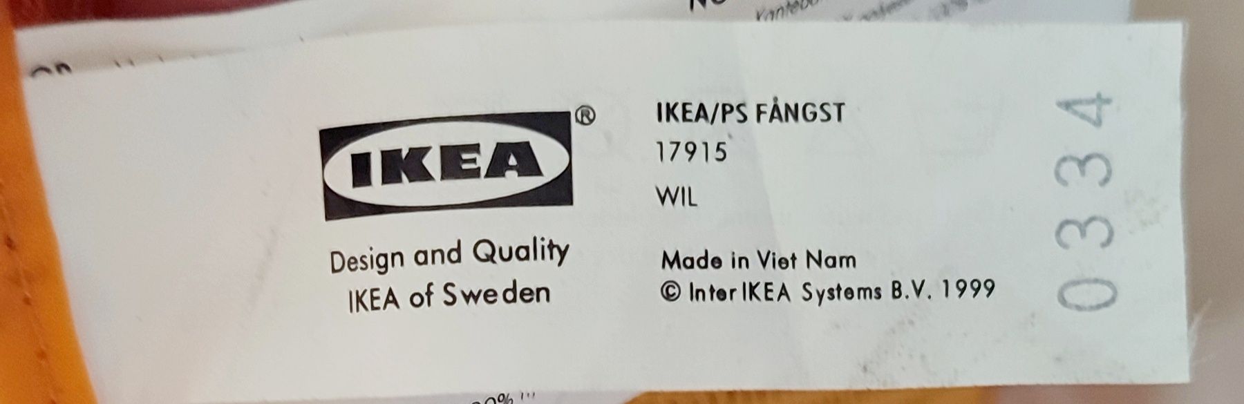 IKEA FANGST wiszący regał pojemnik półki dziecięce schowek na zabwki