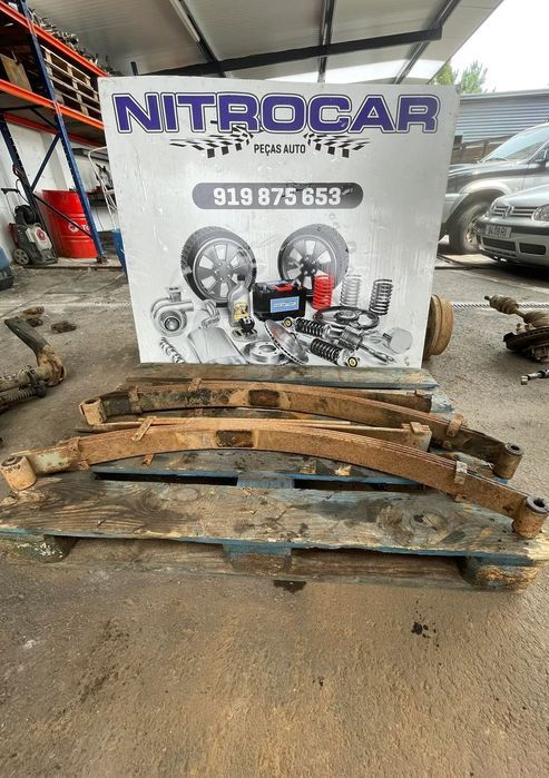 Laminas de suspensão traseira mitsubishi l200 k 74 2.5 td