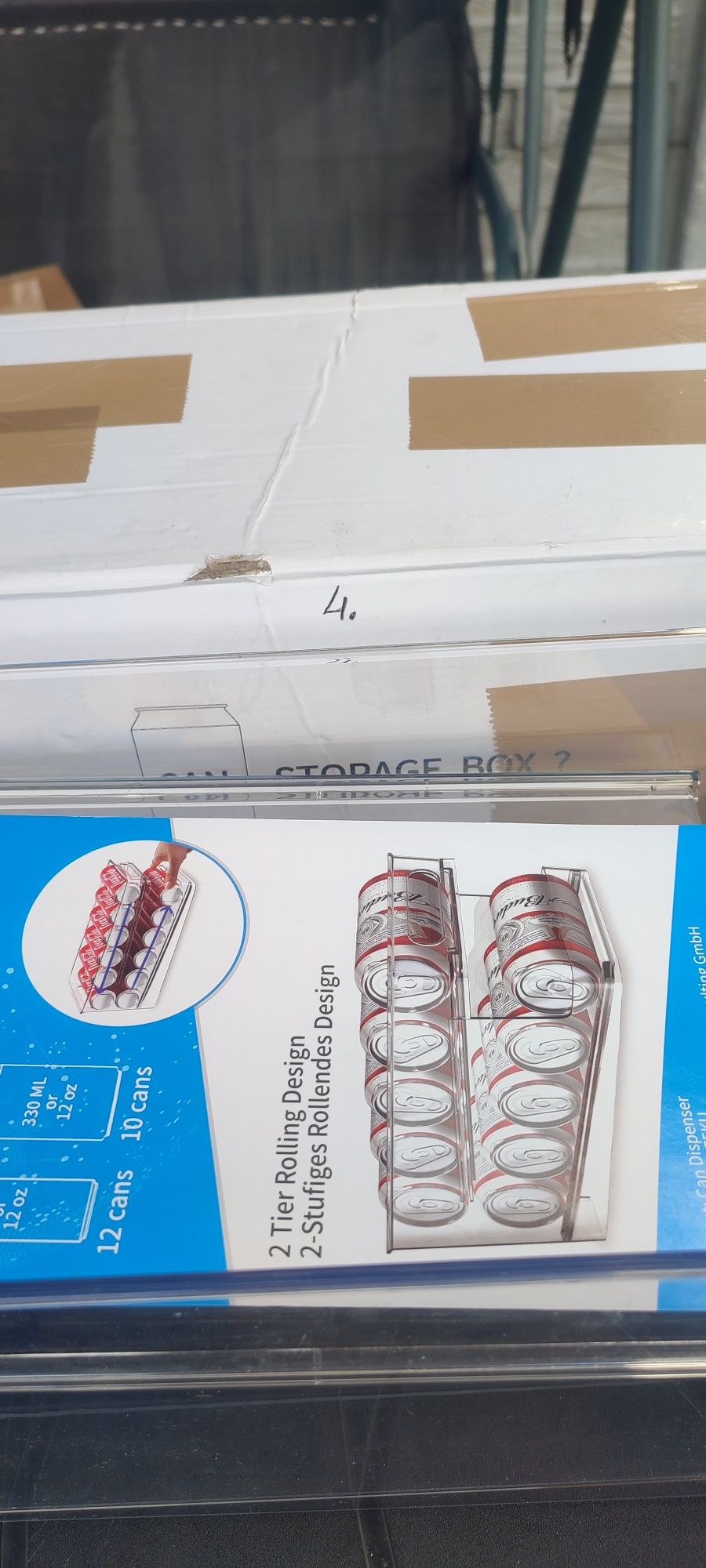 Pojemnik do lodówki na puszki