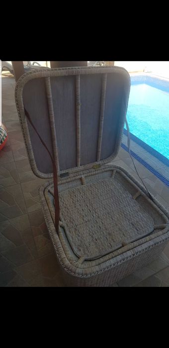 Mesa de centro Rattan  quadrado