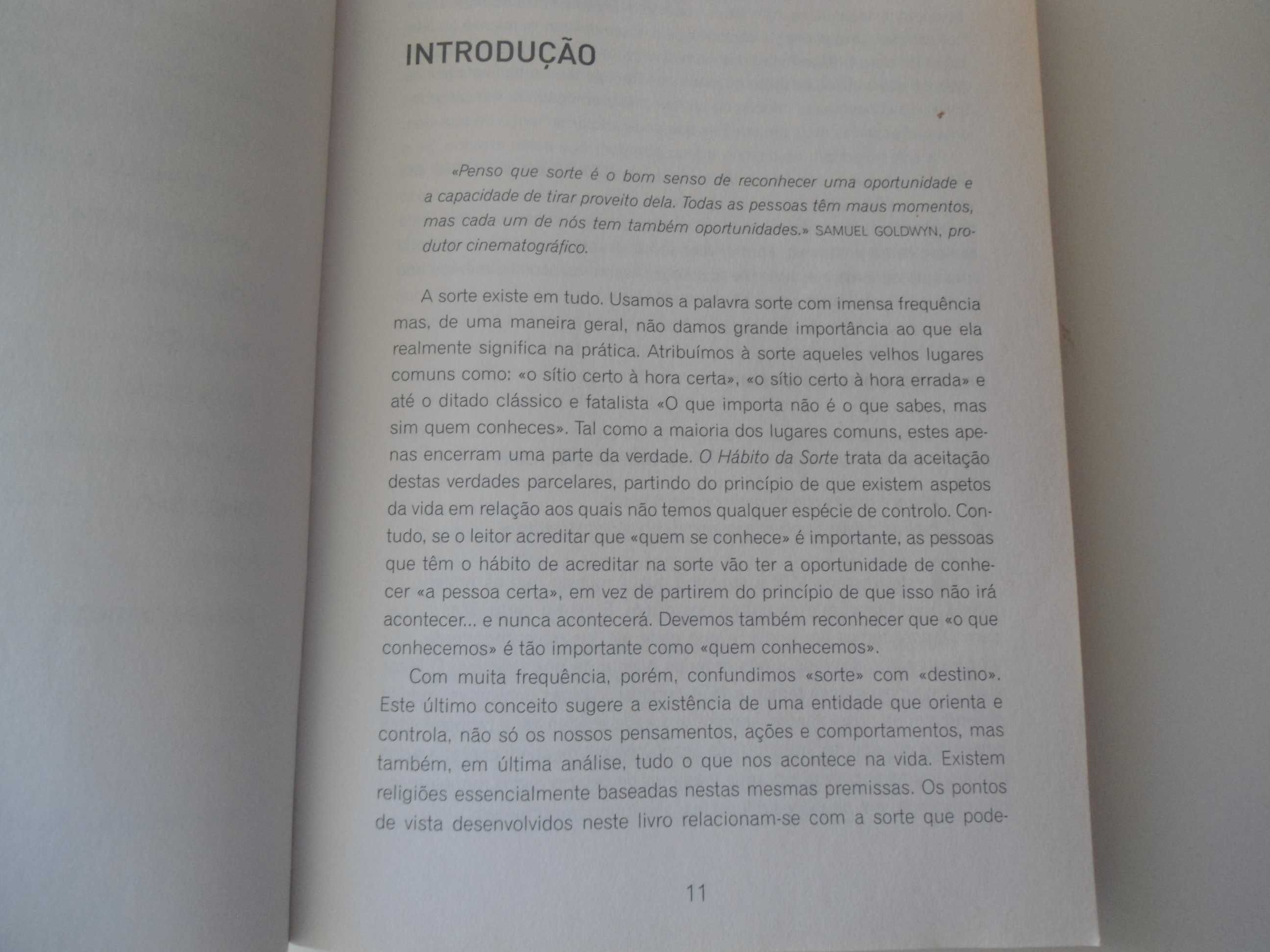 O Hábito da Sorte por Douglas Miller