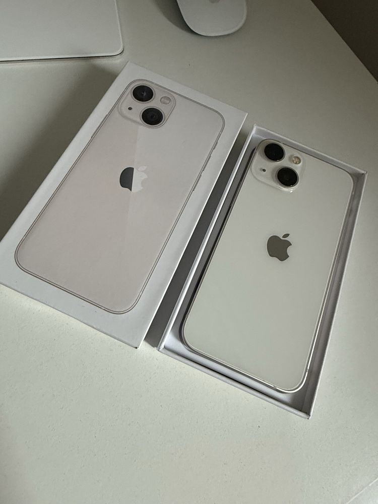 iPhone 13 mini 128gb Starlight Idealny Bateria 100%