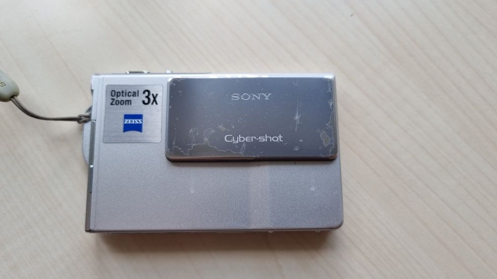 Sony Cyber-Shot DSC-T7 - bogaty zestaw, oryginalne pudełko