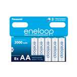Panasonic eneloop AA 2000mAh 8 szt akumulatorki