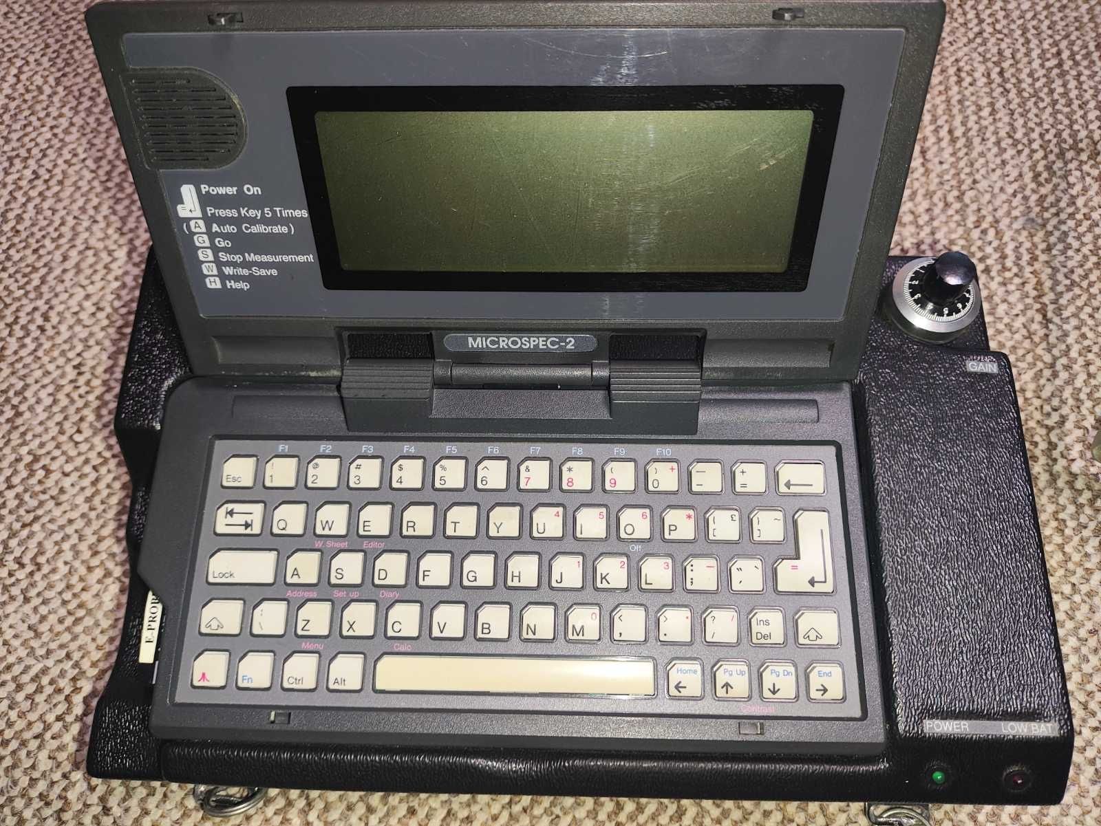 Дозиметр спектрометр ретро раритет в коллекцию  BTI MICROSPEC-2