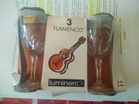 3 cálices da Luminarc novos