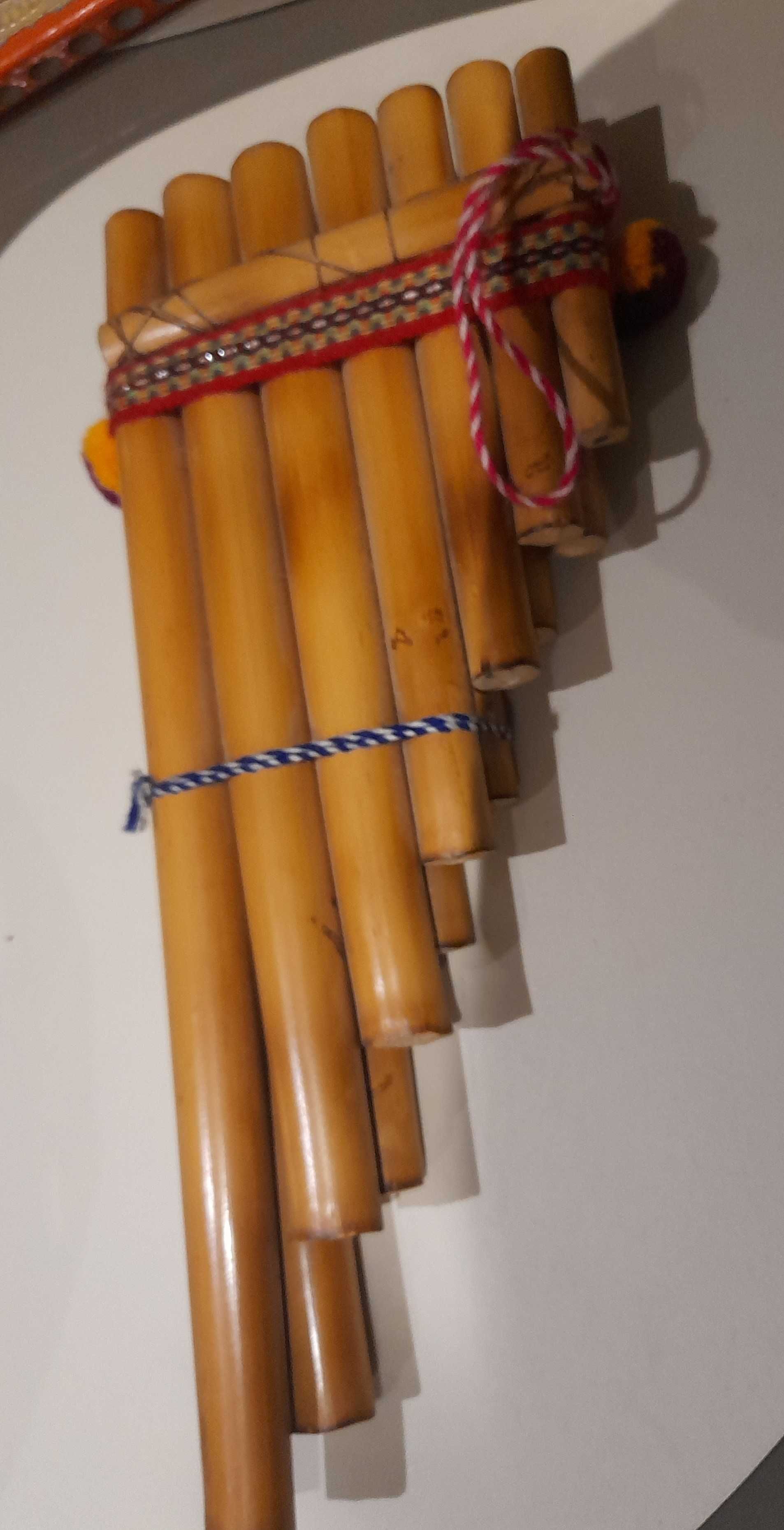 Flauta de Pan peruana (artesanato peruano)
