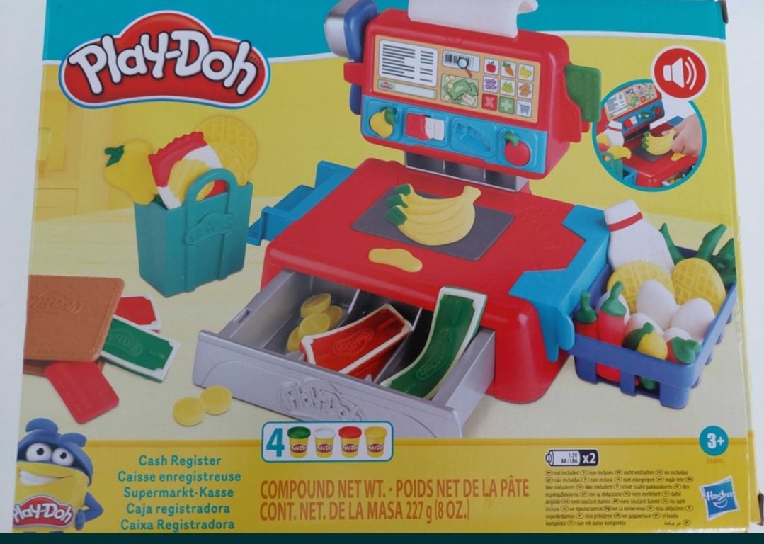 Caixa registadora play doh