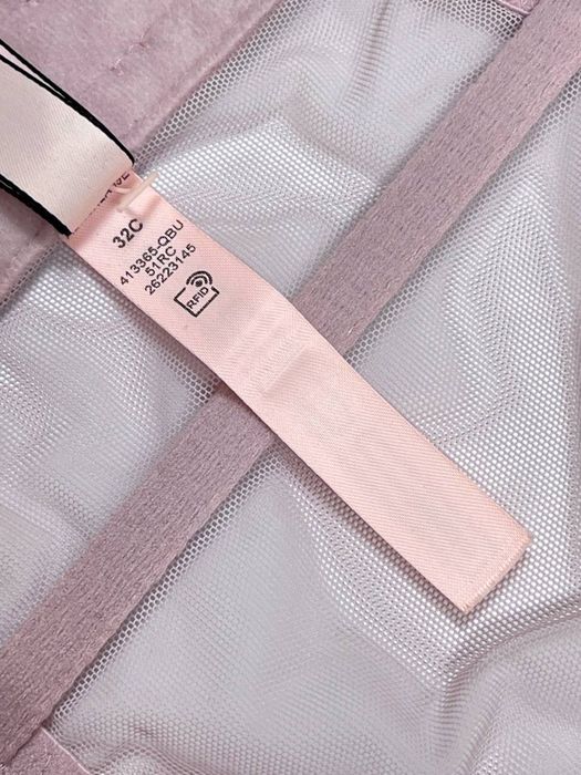 Рожевий бюстьє корсет бюстгальтер 70с (32с) victoria's secret оригінал