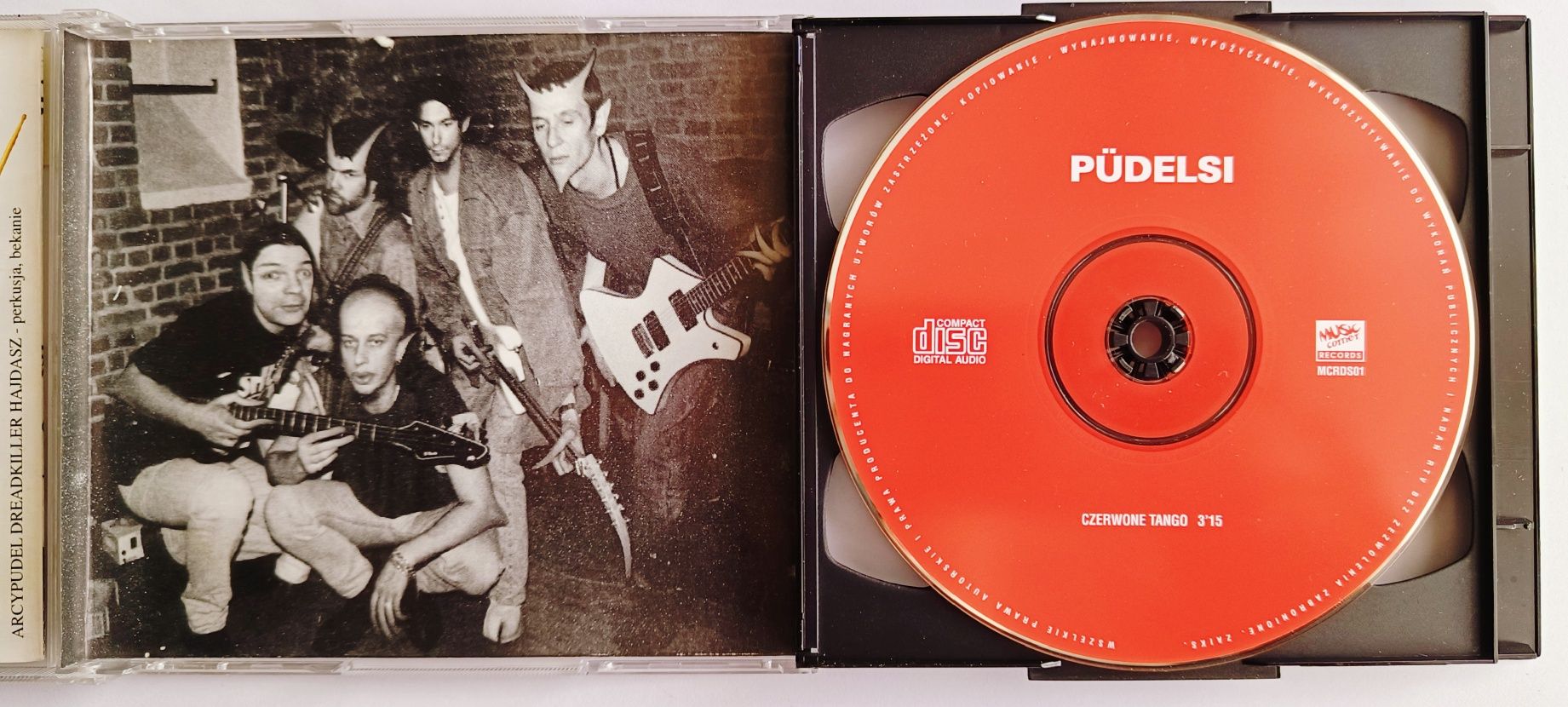 Pudelsi Viribus Unitis +CDs Czerwone Tango 1995r