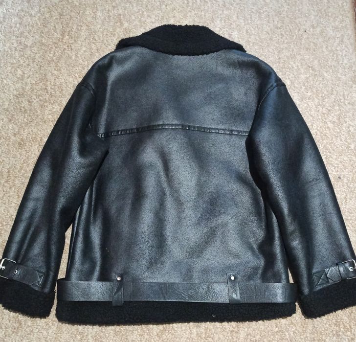 Дублёнка пилот тёплая