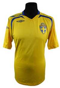 Umbro koszulka reprezentacji Szwecji 2007/2008 domowa rozmiar L