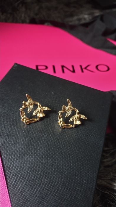 Kolczyki Pinko ptaszki jaskółki
